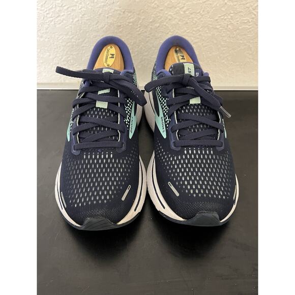 brooks ghost 14 womens size 8 shoes blue athletic running sneakers - Picture 6 of 10